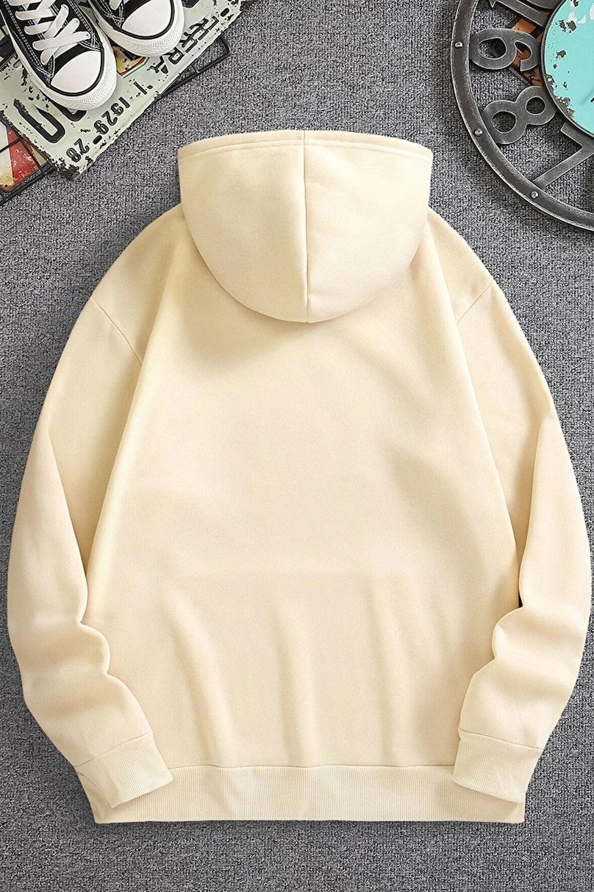 Uyguntarz Unisex Neighbor's Ukiyo e Baskılı Sweatshirt