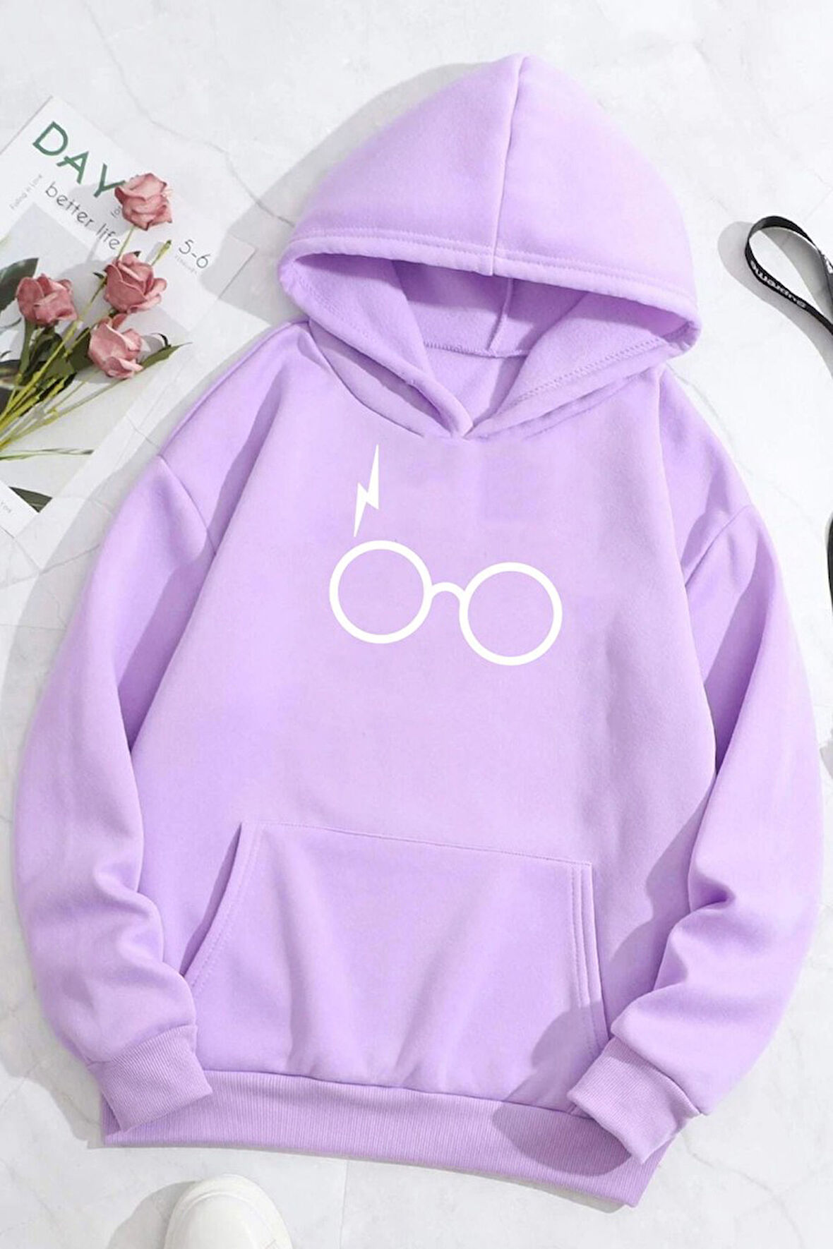 Uyguntarz Unisex Potter Baskılı Sweatshirt