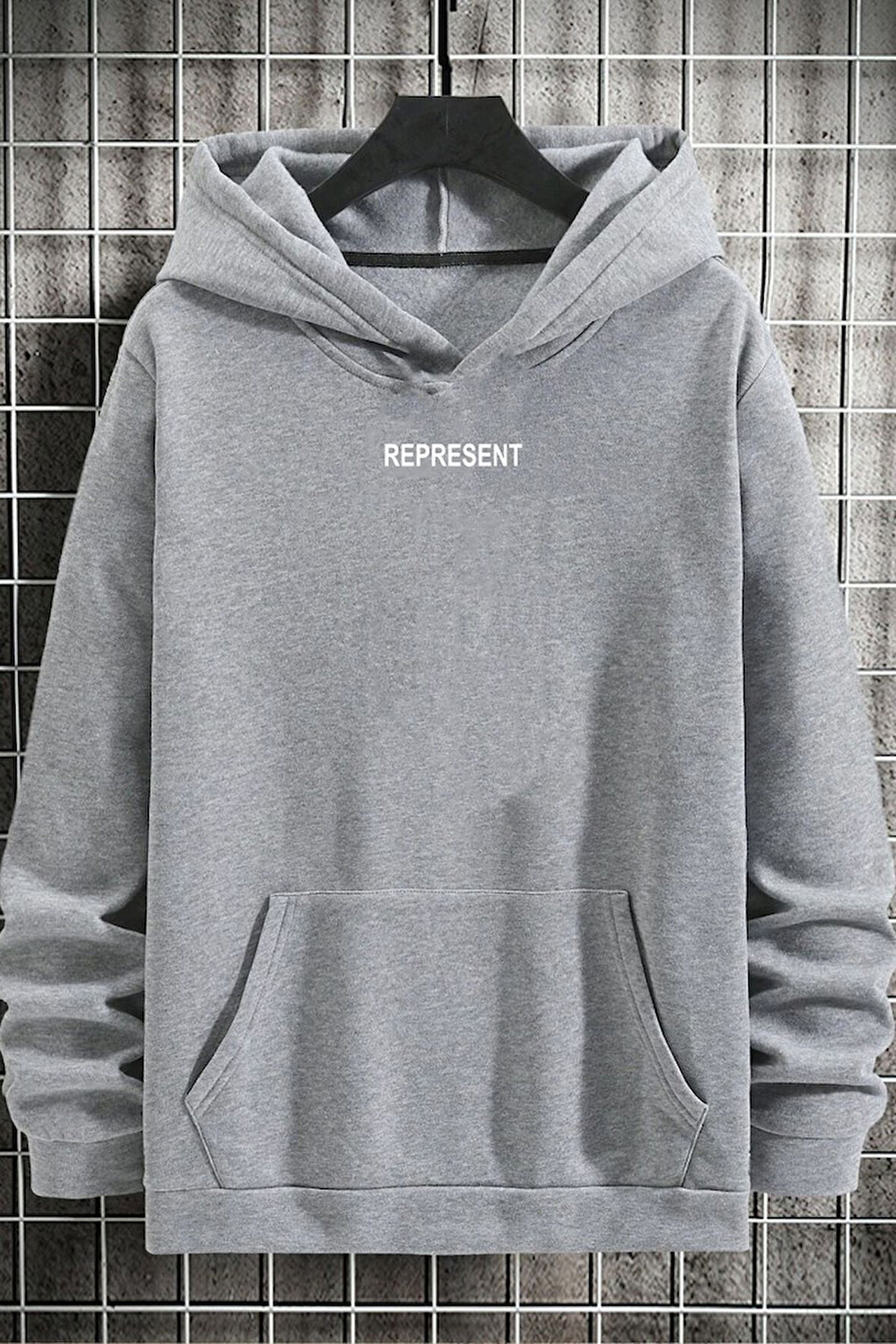 Uyguntarz Unisex Represent Sırt Baskılı Sweatshirt
