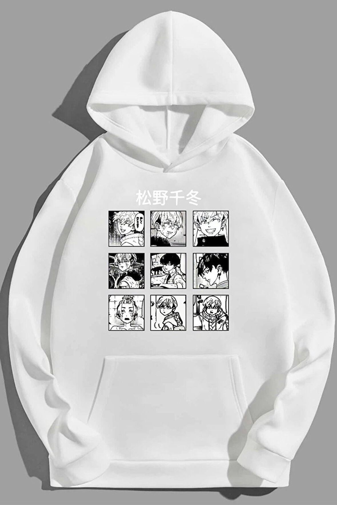 Uyguntarz Unisex Ken Kaneki Baskılı Sweatshirt