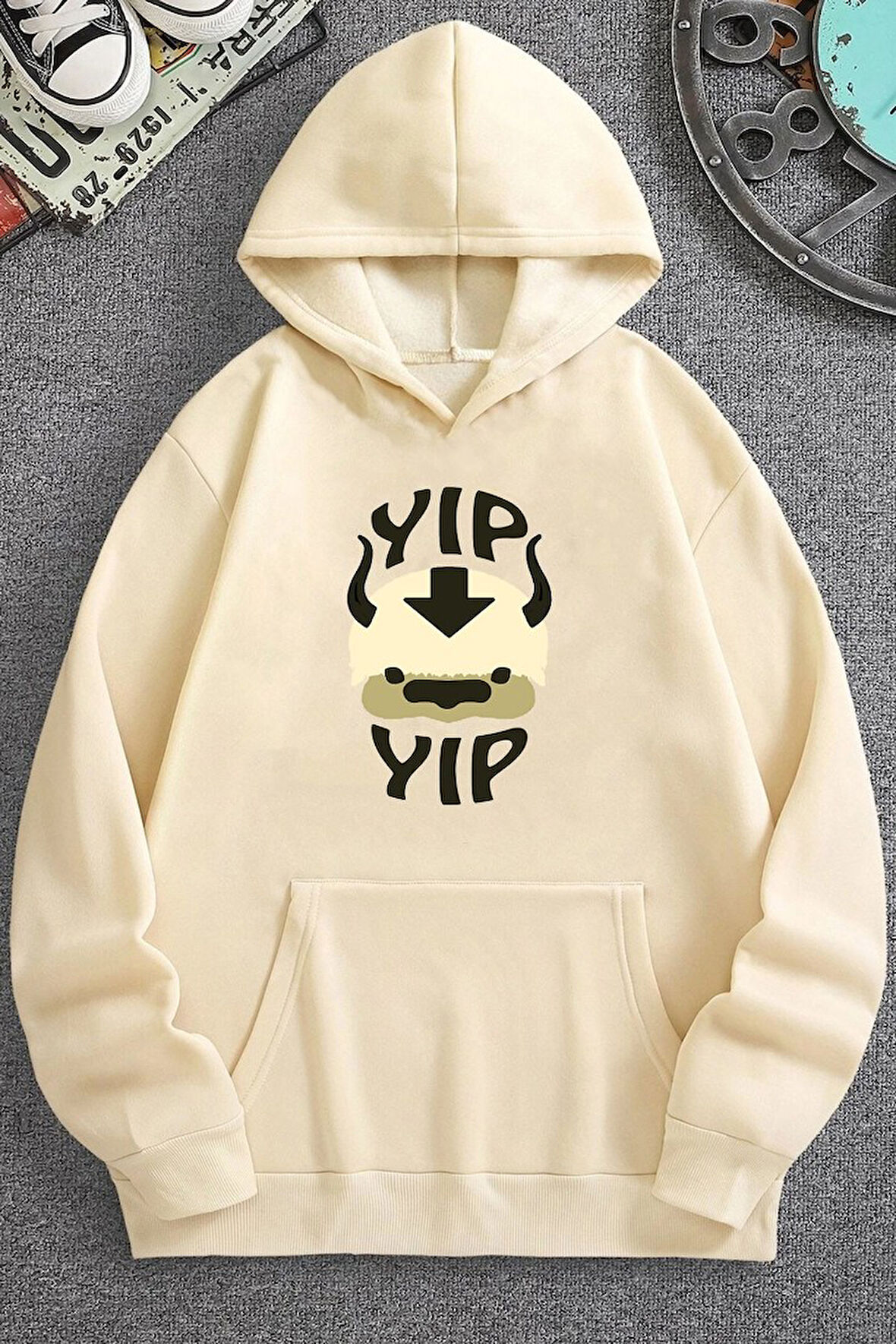 Uyguntarz Unisex Avatar Appa Baskılı Sweatshirt