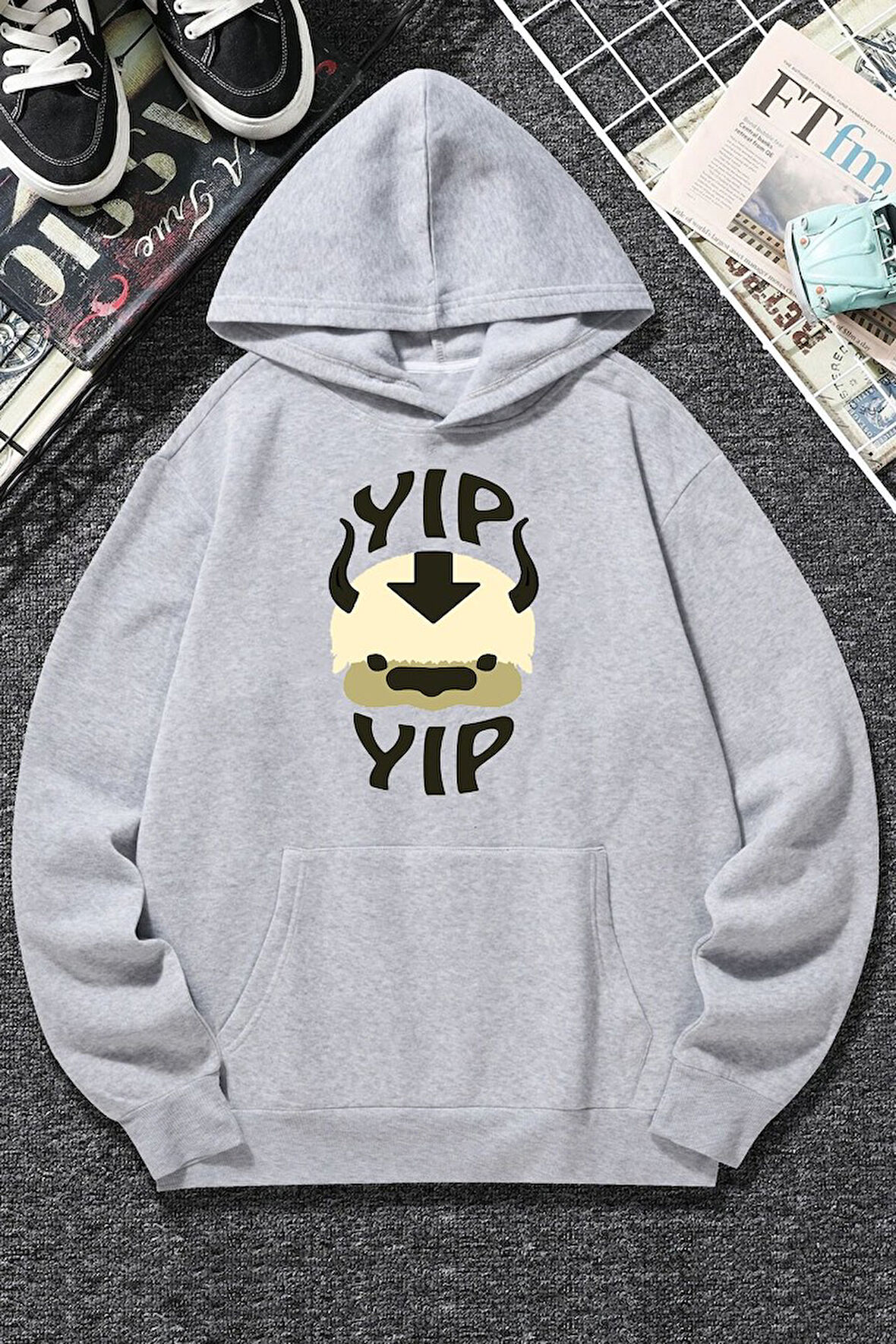 Uyguntarz Unisex Avatar Appa Baskılı Sweatshirt