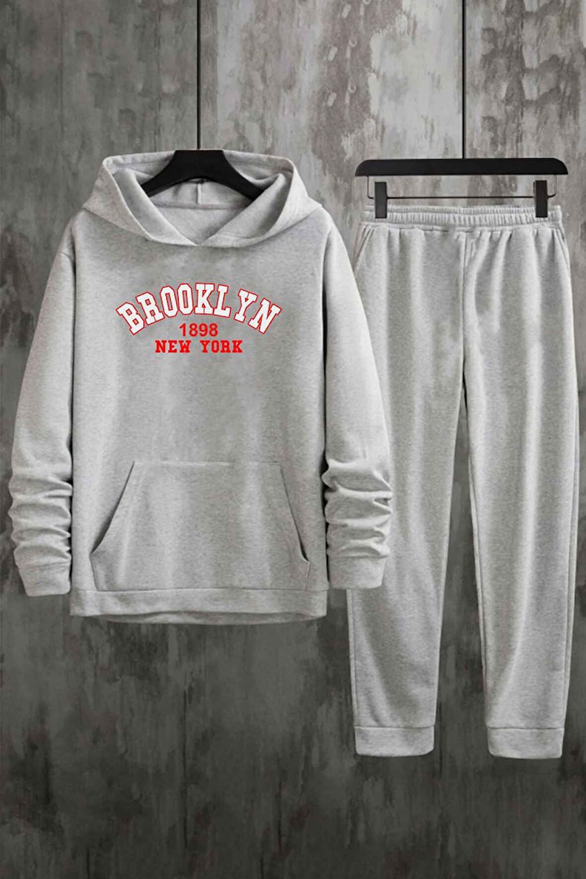 Uyguntarz Unisex Brooklyn  Baskılı Eşofman Takımı