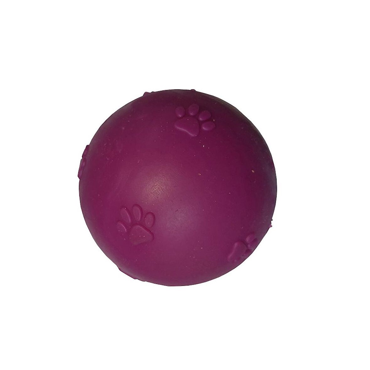 Kardelen Termoplastik Pati Desenli Köpek Oyun Topu L 6,5 CM