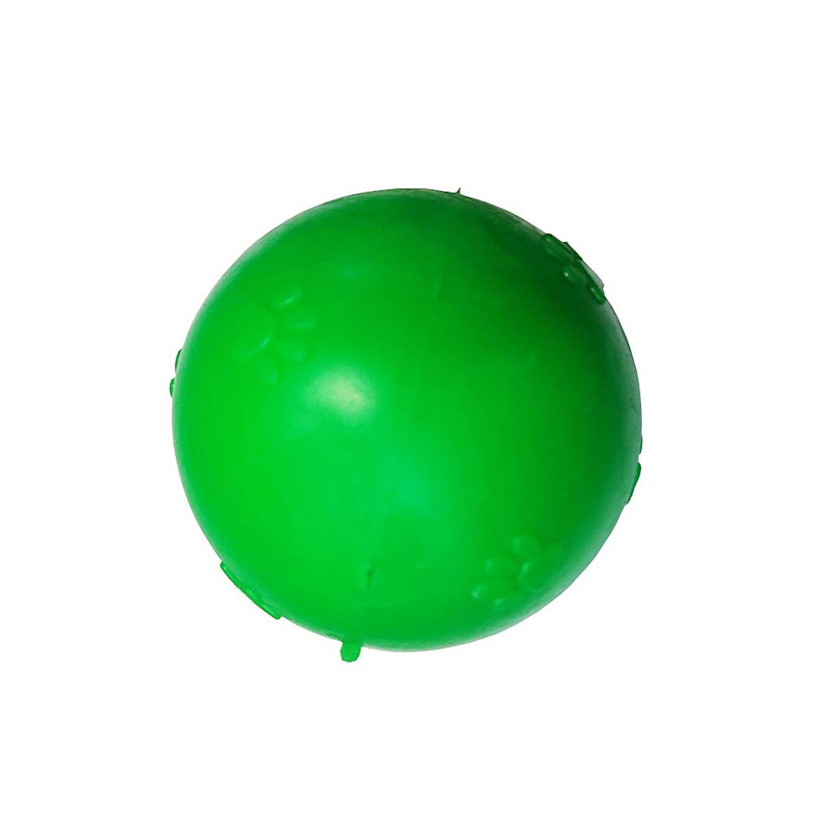 Kardelen Termoplastik Pati Desenli Köpek Oyun Topu XL 7.5 CM