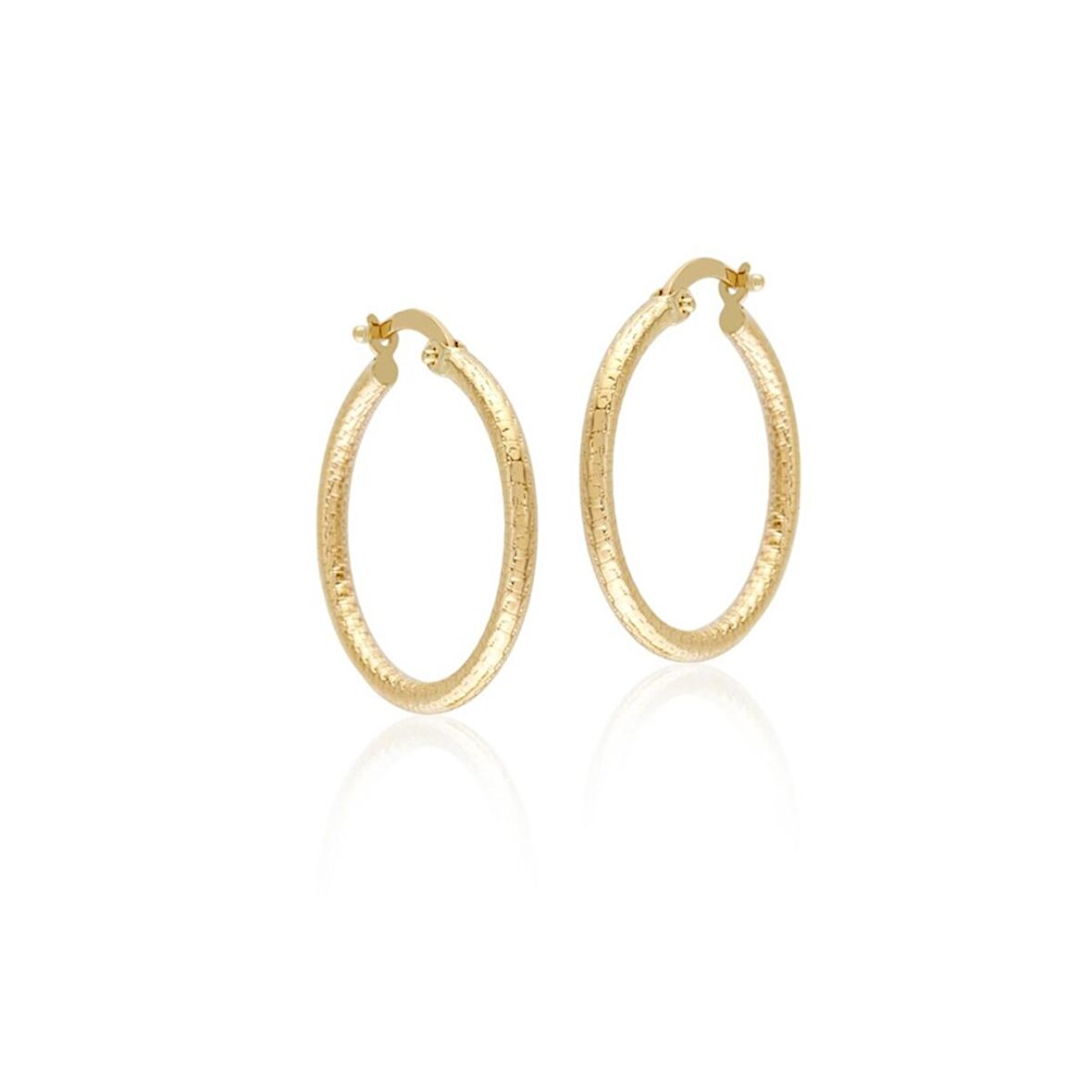 Halka Küpe 14 Ayar Altın