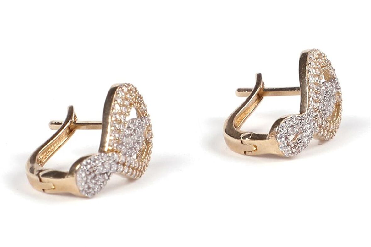Swarovski Taşlı Küpe