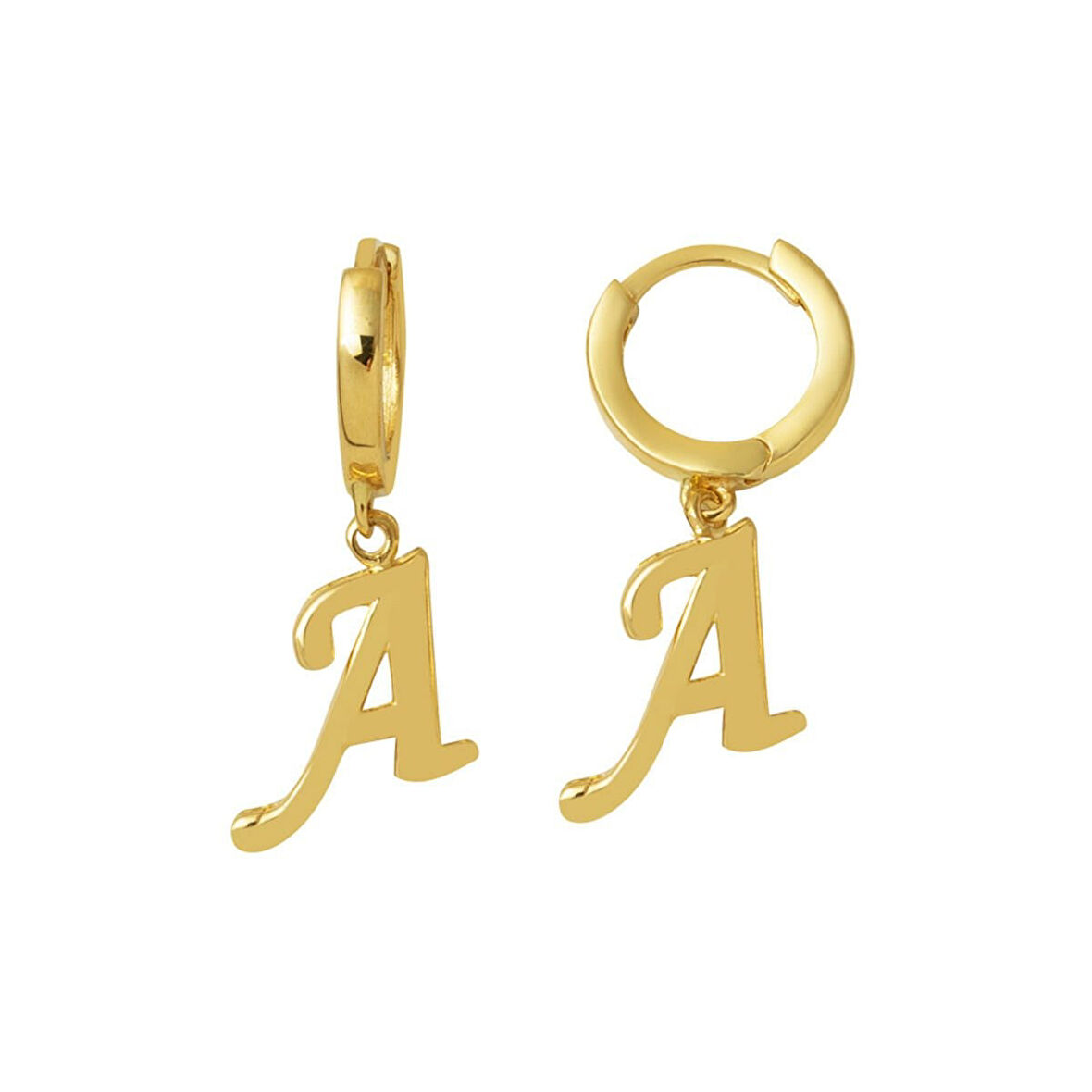 Harfli Halka Küpe KP036