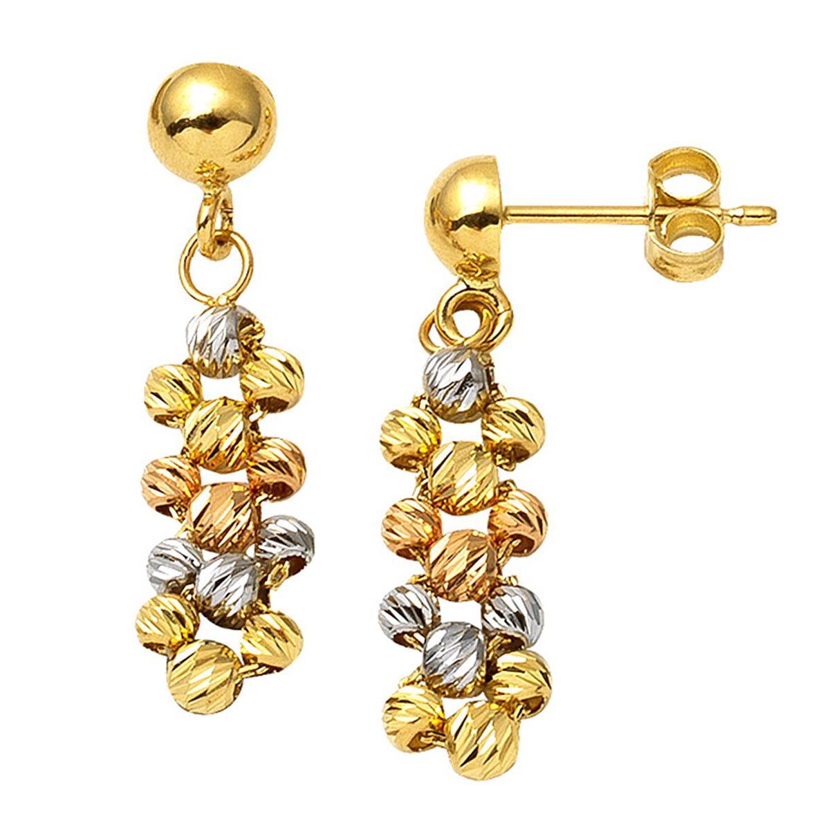 3 Renk Sallantı Dorika Küpe KP060