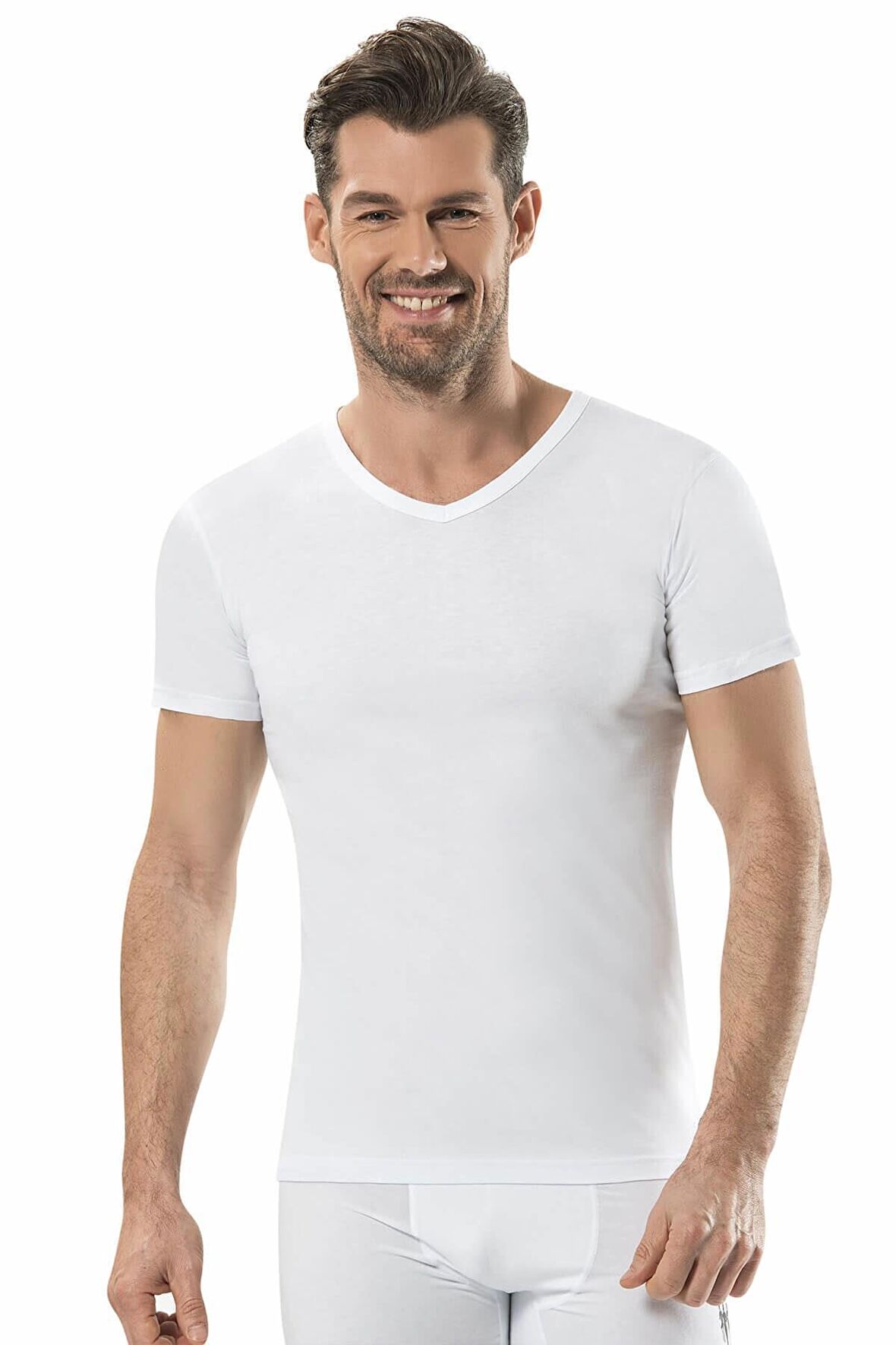 Jiber Erkek V Yaka Fanila 6'lı Paket - 105