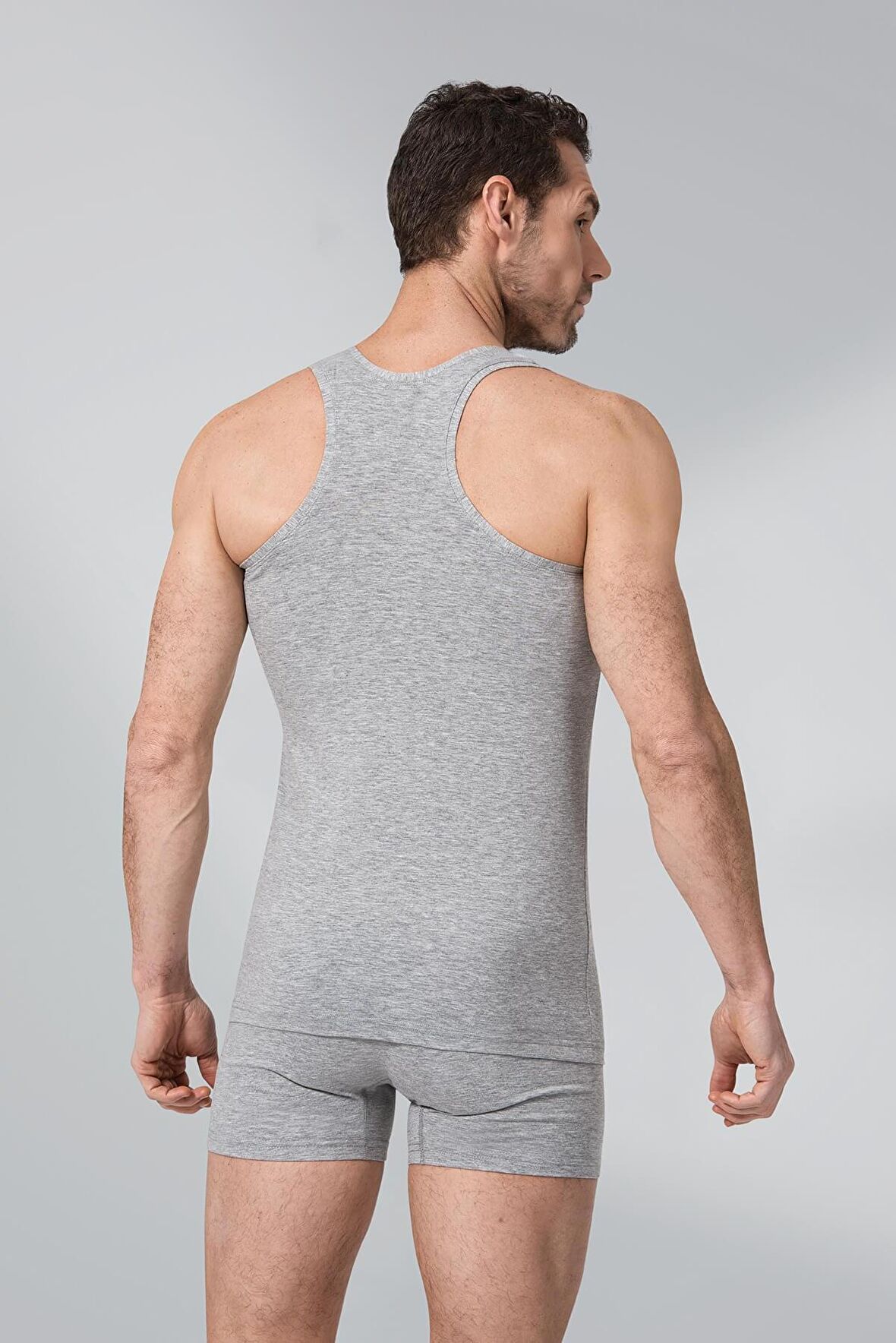 Namaldı Erkek Likralı Rambo Atlet 3'Lü Paket - 183