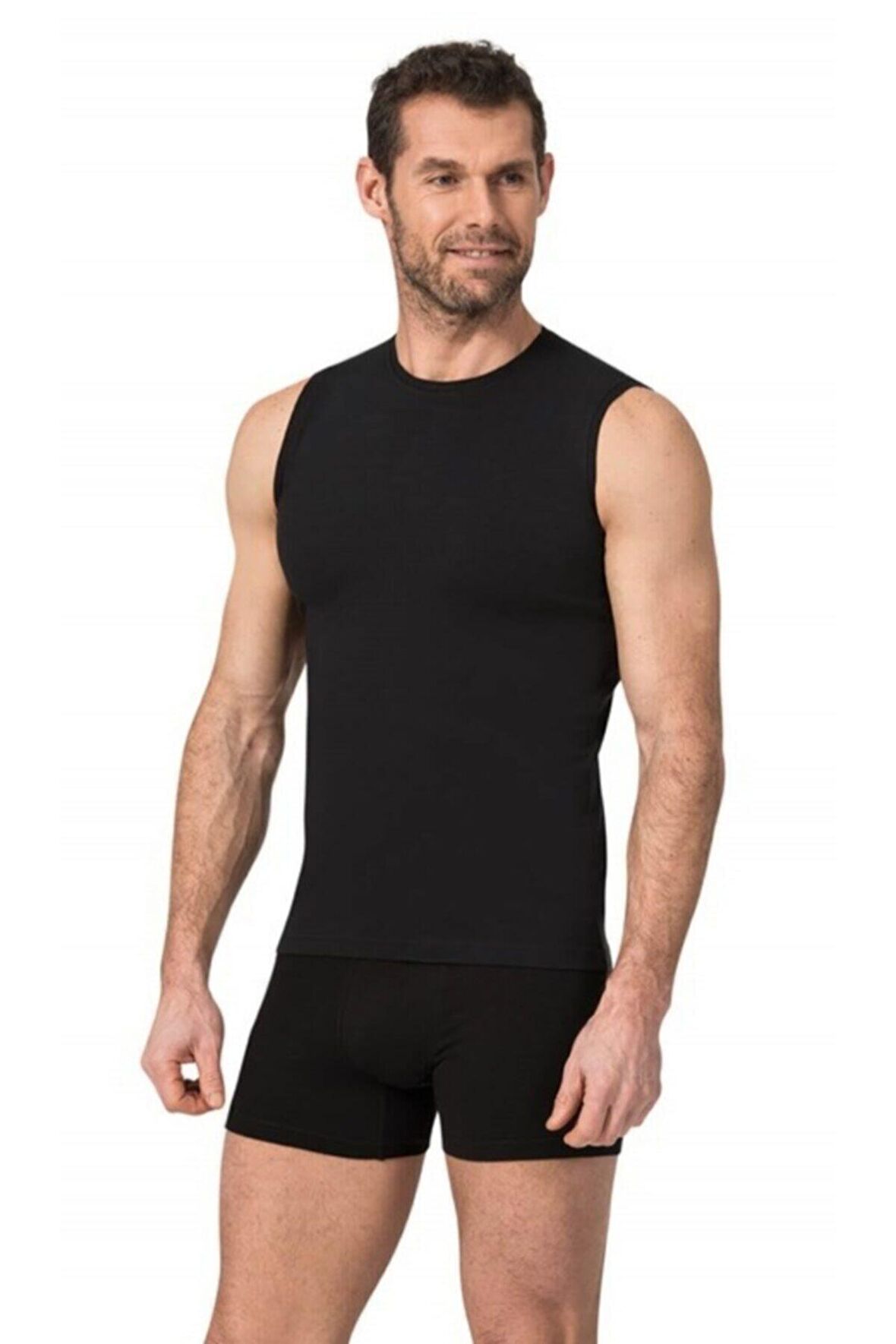Namaldı Erkek Likralı Bisiklet Yaka Body Fanila 6'Lı Paket - 189