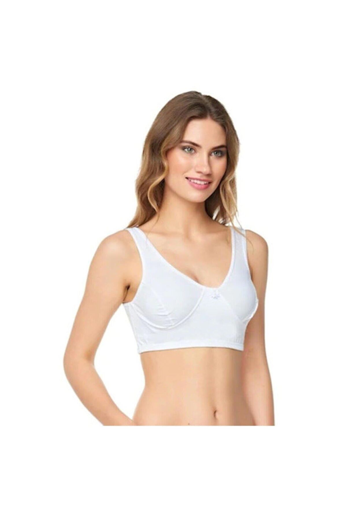 Gümüş Kadın Penye Body Sütyen 3049 - 3 Adet