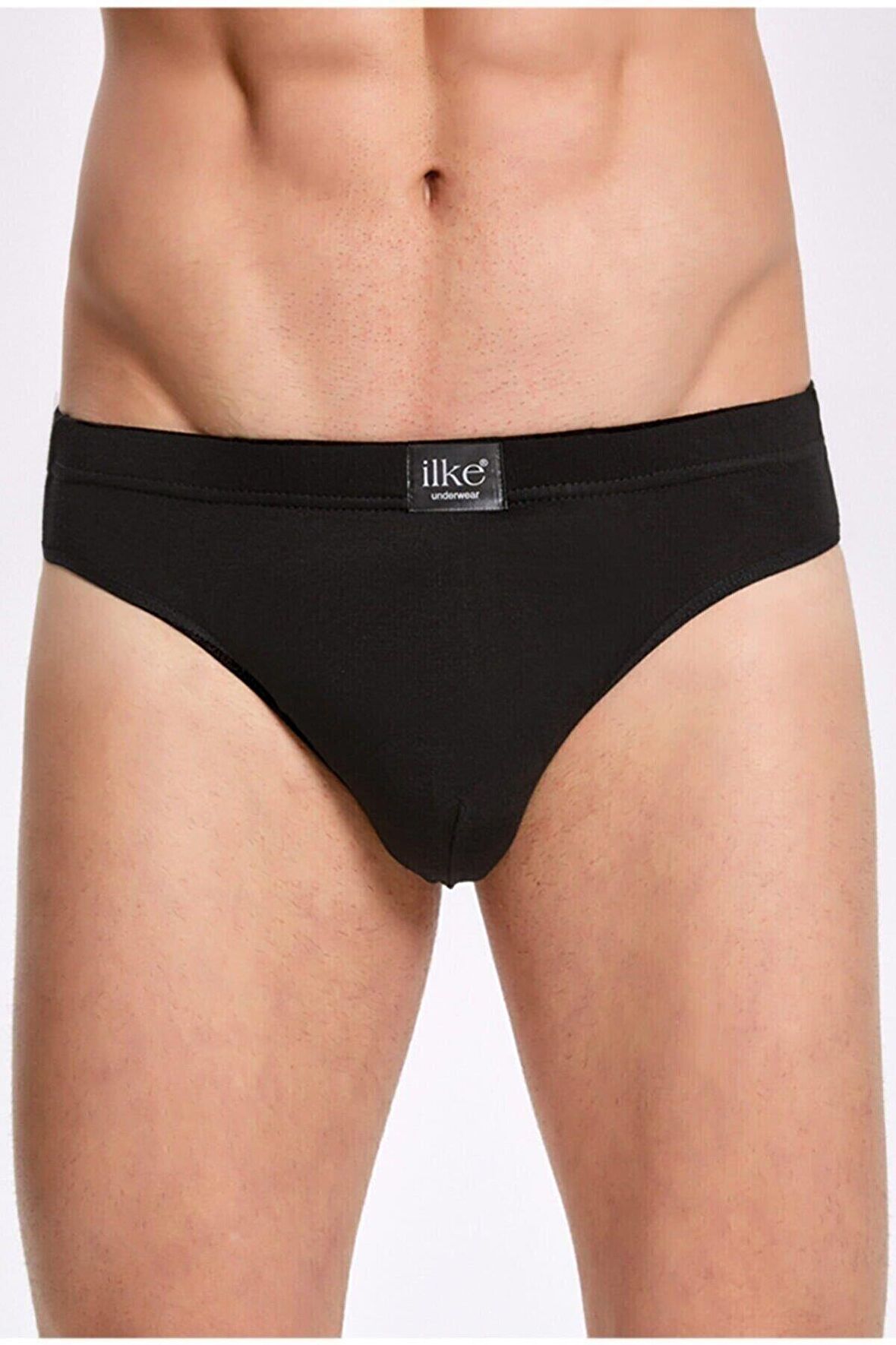 İlke Erkek Bambu Slip Külot 1607 - 6 Adet