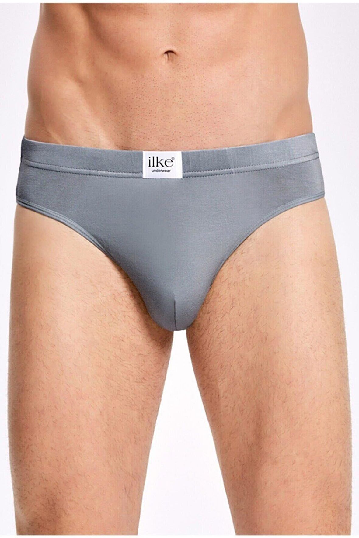 İlke Erkek Bambu Slip Külot 1607 - 6 Adet