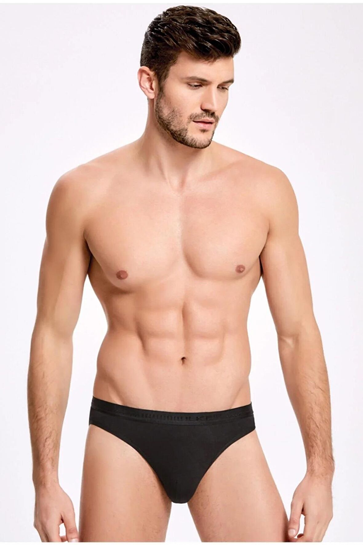 İlke Erkek Sport Likralı Slip Külot 1210 - 3 Adet