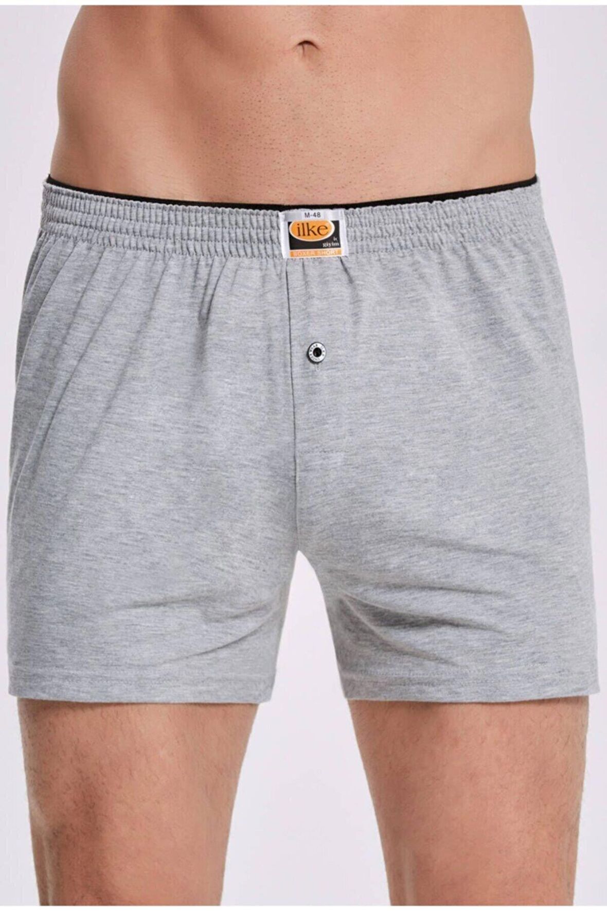 İlke Erkek Penye Boxer 011 - 6 Adet