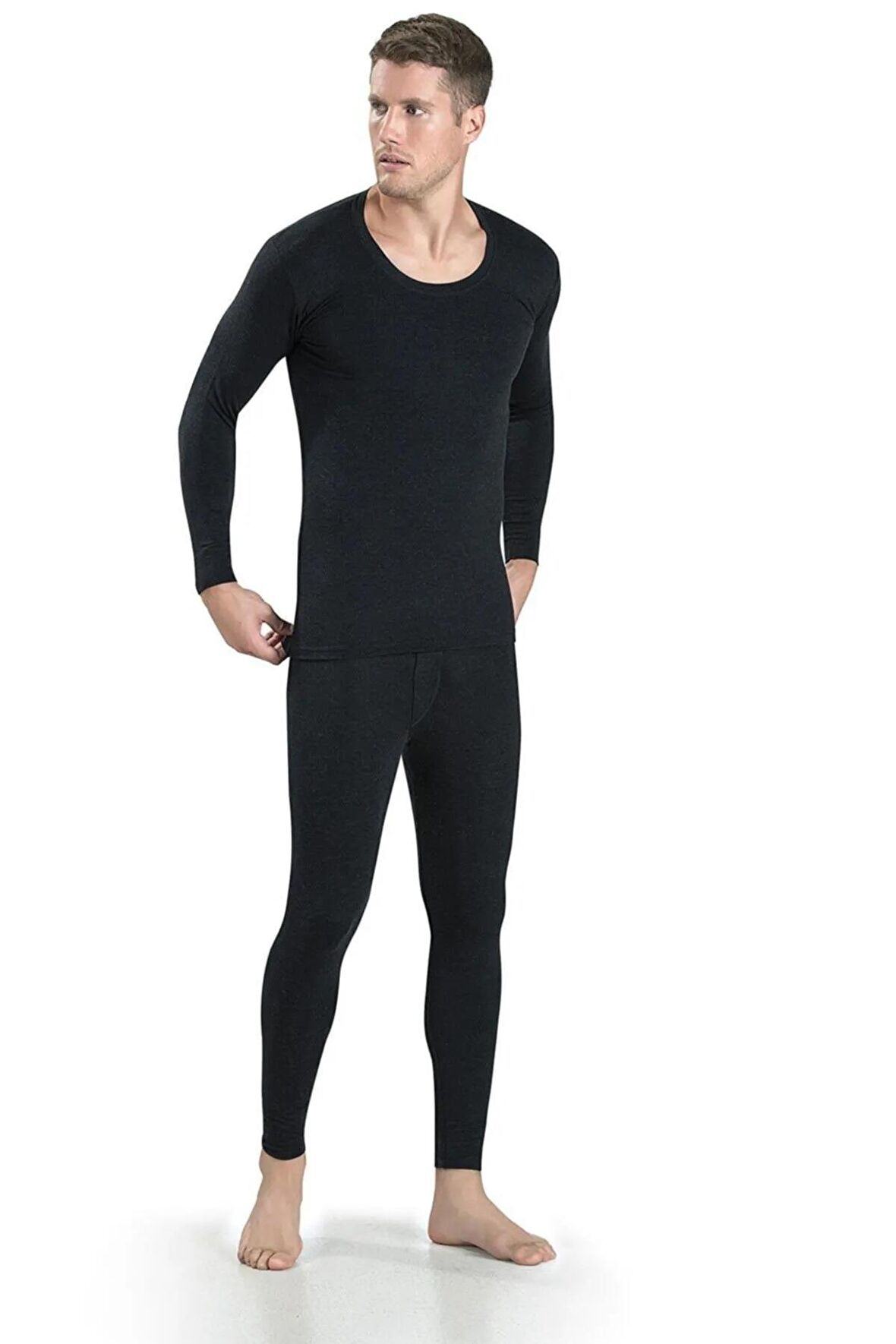 Jiber Erkek Termal Tayt Fanila İçlik Set 175/170 - 1 Set