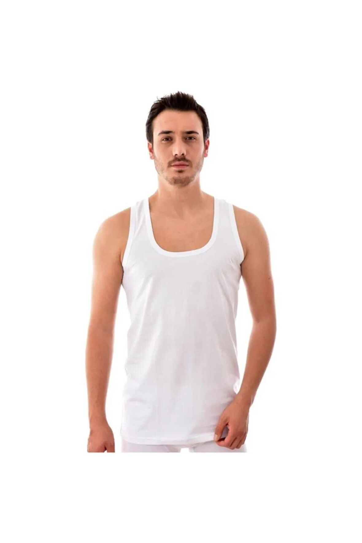 Tutku Erkek Klasik %100 Pamuk'lu Atlet 0101 - 12 Adet