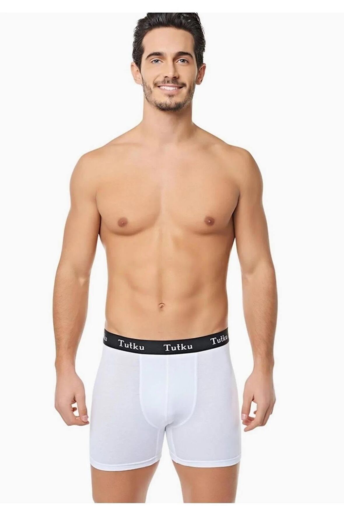 Tutku Erkek Likralı Sporcu Boxer 0400 - 3 Adet
