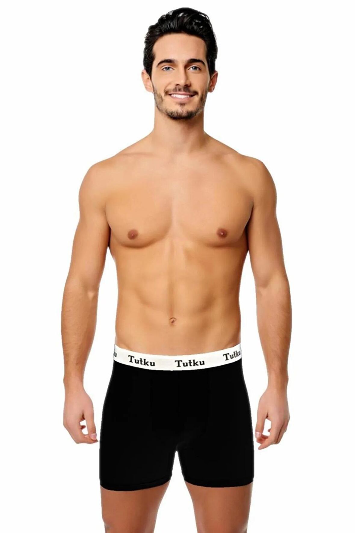Tutku Erkek Likralı Sporcu Boxer 0400 - 3 Adet