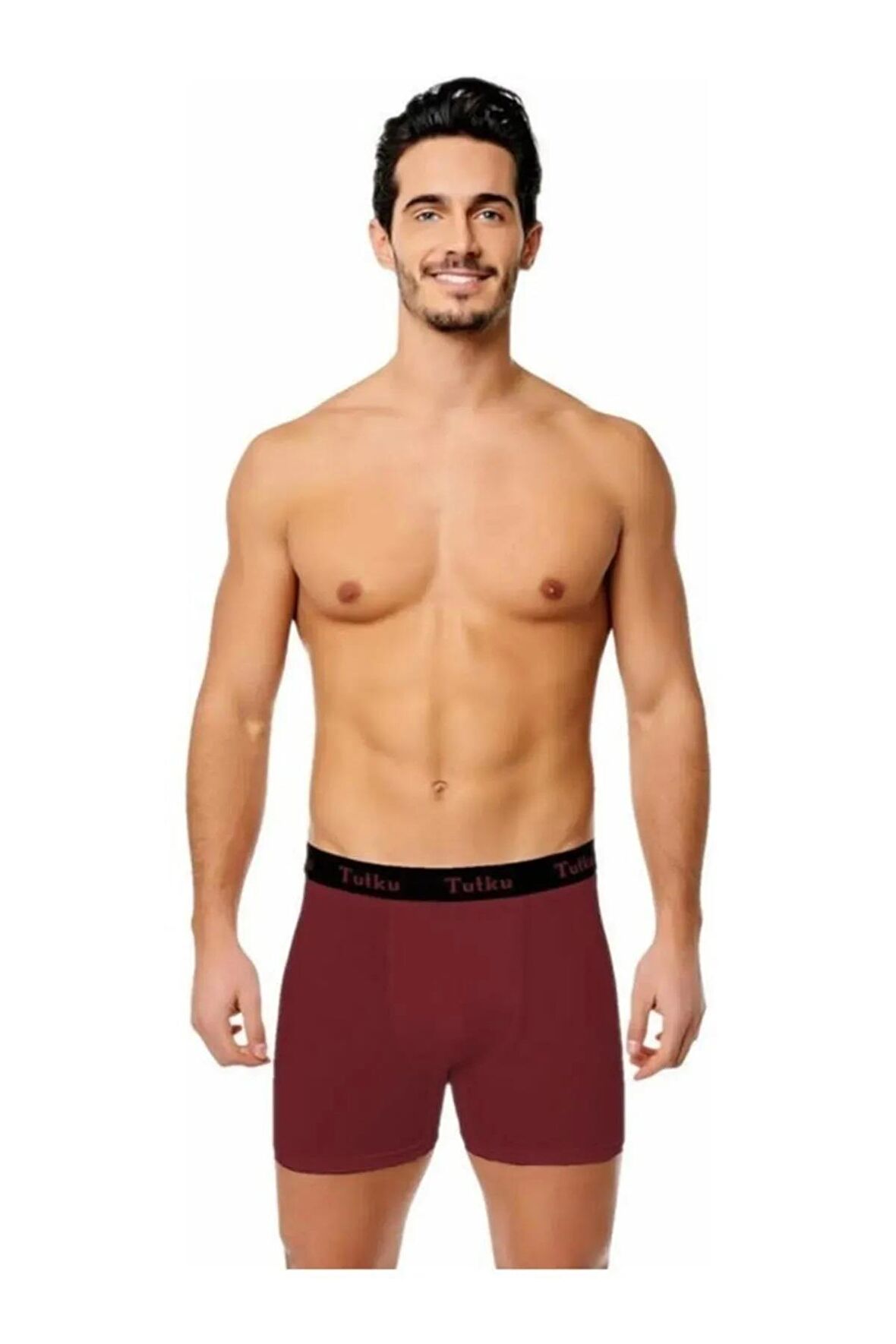 Tutku Erkek Likralı Sporcu  Boxer 0400 - 6 Adet