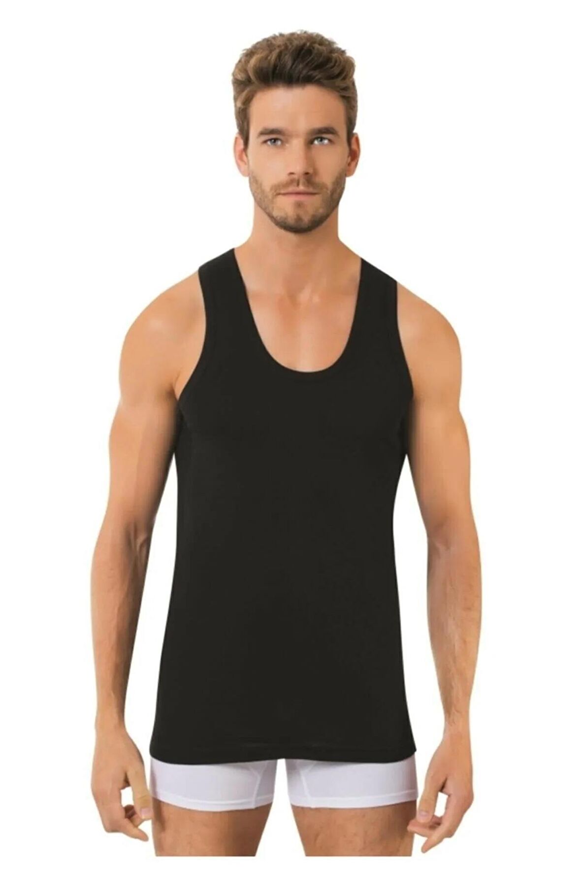 Anıt Erkek Modal Likralı İnce Askılı Atlet 1176 - 3 Adet 