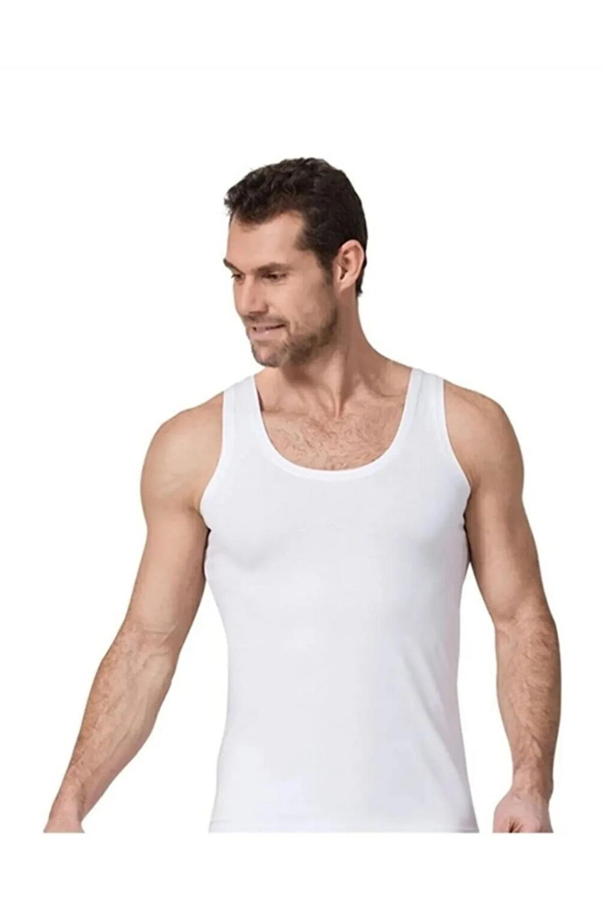 Namaldi Erkek Premier Likralı Askılı Atlet 184 - 3 Adet