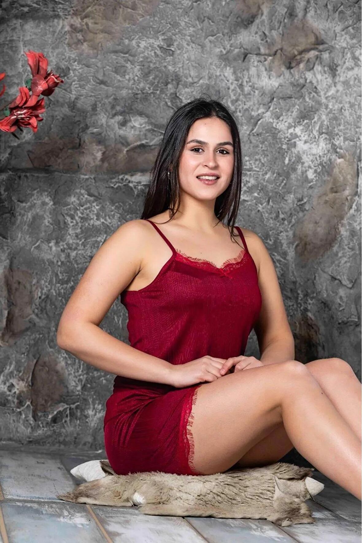 Charme Kadın Pegasus Kumaş İp Askılı Şortlu Pijama Takımı P300/208 -1 Adet