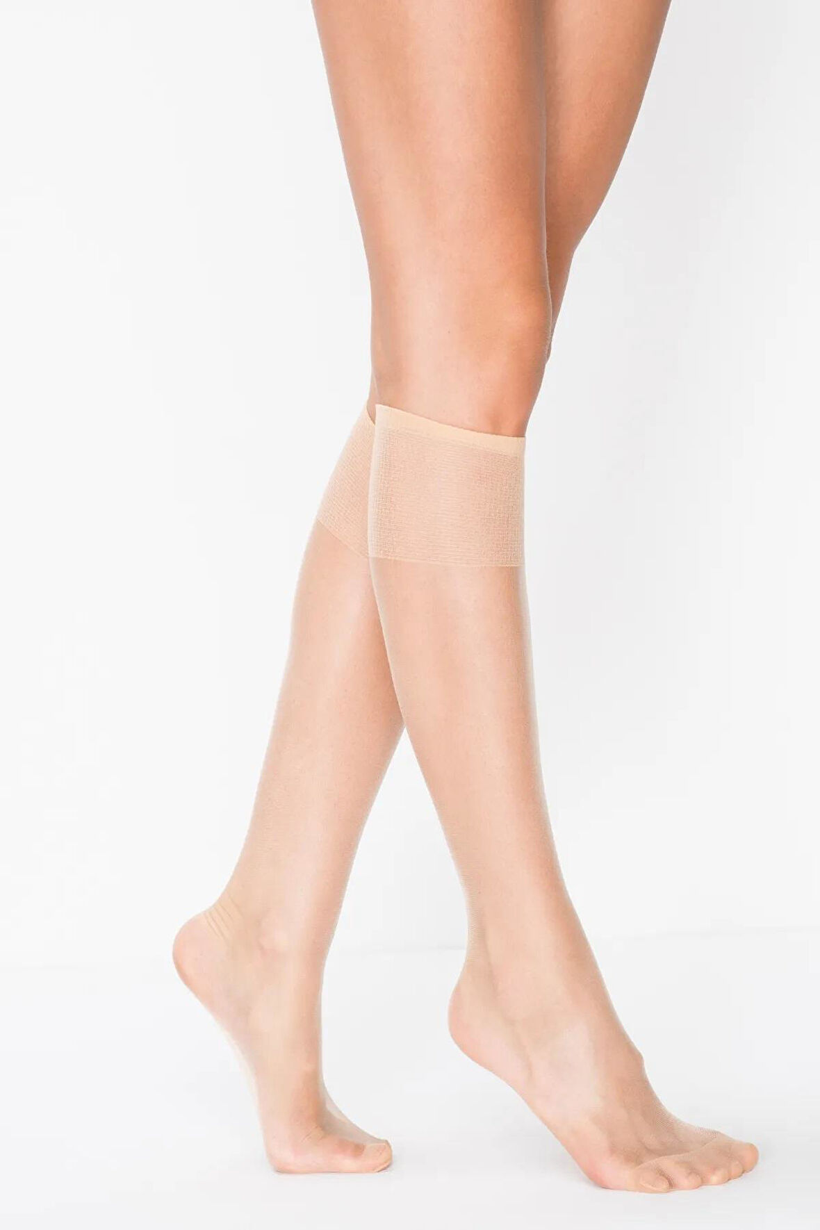 Penti Kadın Fit İnce Parlak Diz Altı 15 Den Pantolon Çorabı PLP500 - 6 Adet