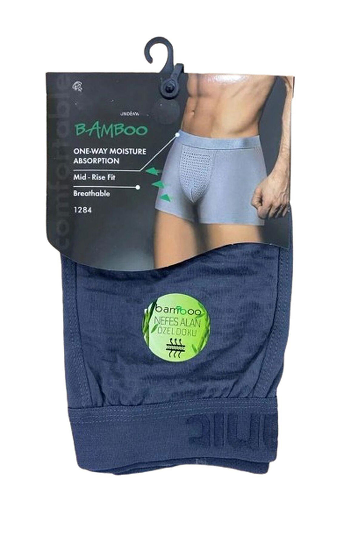 Anıt Erkek Nefes Alan Bambu Likralı Boxer 1284 - 6 Adet 