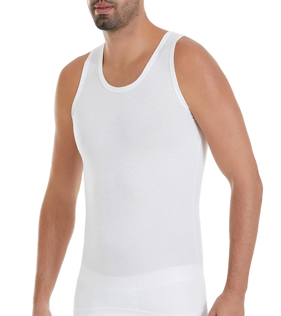 Yıldız Erkek Bambu Likralı Askılı Atlet 315/318 - 6 Adet