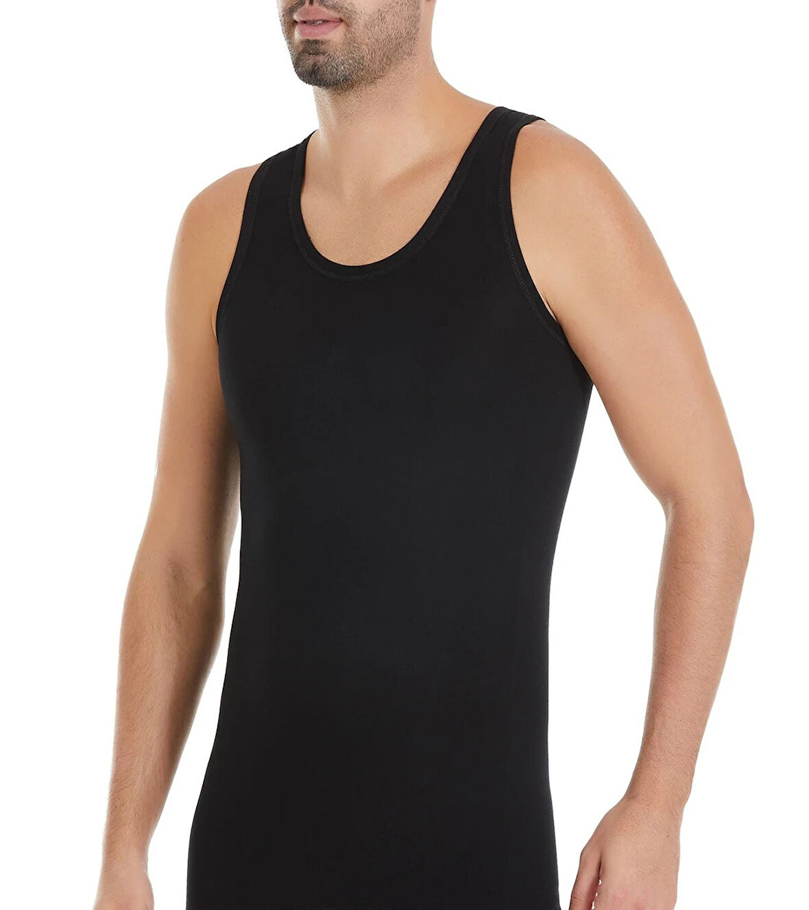 Yıldız Erkek Bambu Likralı Askılı Atlet 315/318 - 6 Adet