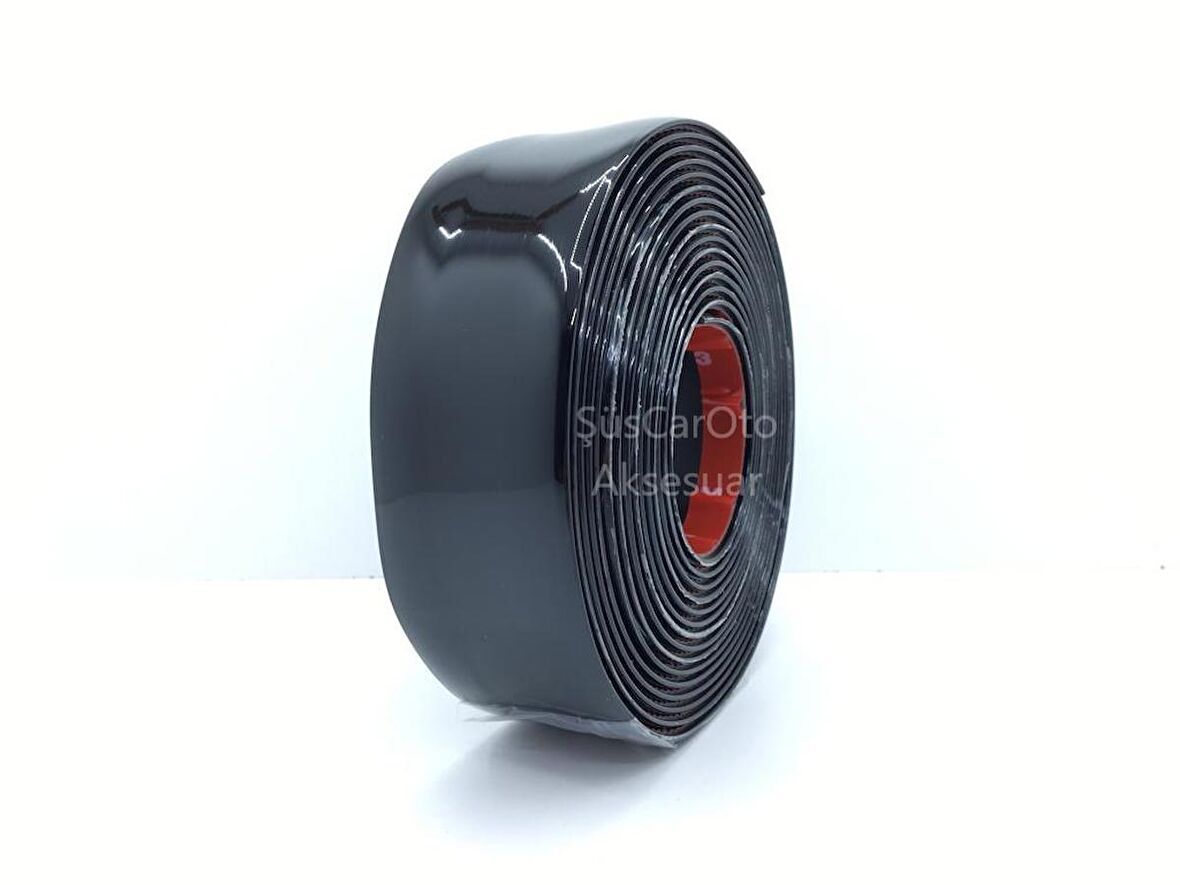 5D Tampon Bagaj Kapı Eşiği Koruyucu Şerit Eşik Bandı Piano Black