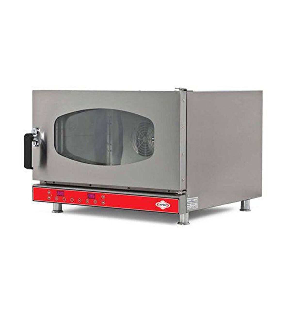 Empero EMP.PFE6-Y Konveksiyonel Patisserie Fırını (6-40x60 tepsi kapasiteli) - yana açılır