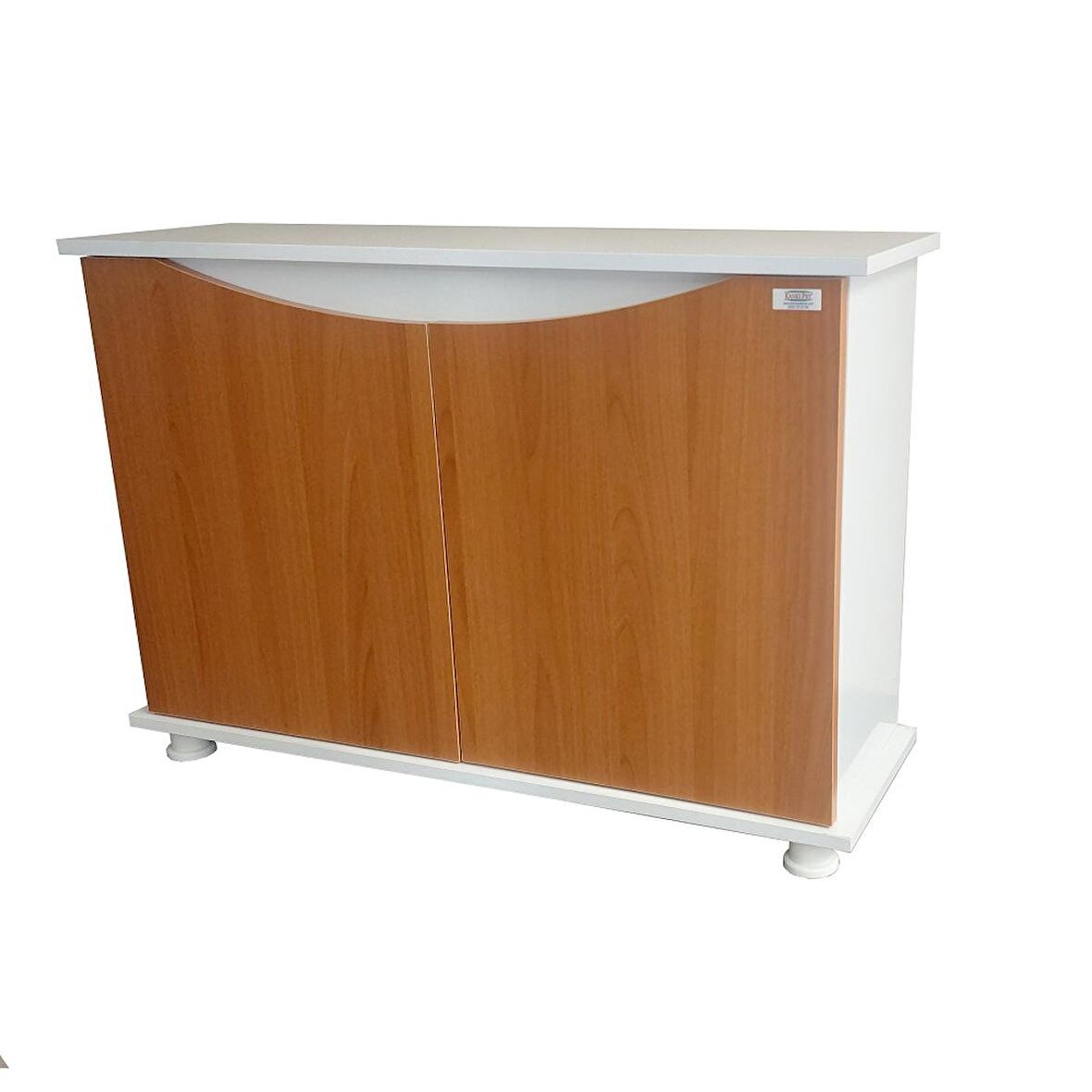 Kanki Pet 100 Cm MDF KP1000125VC Flex Venedik Ceviz Kapaklı Akvaryum Sehpası 100x31x69 cm