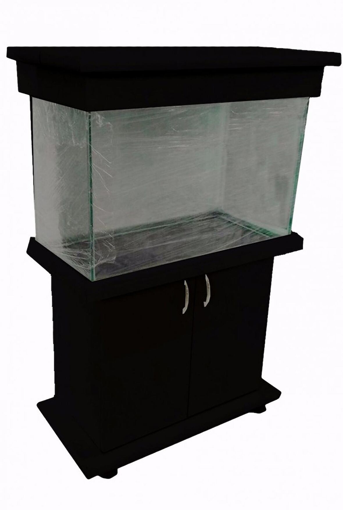 Kanki Pet Mobilyalı 100 x 50 x 60 cm (300 Litre) Siyah