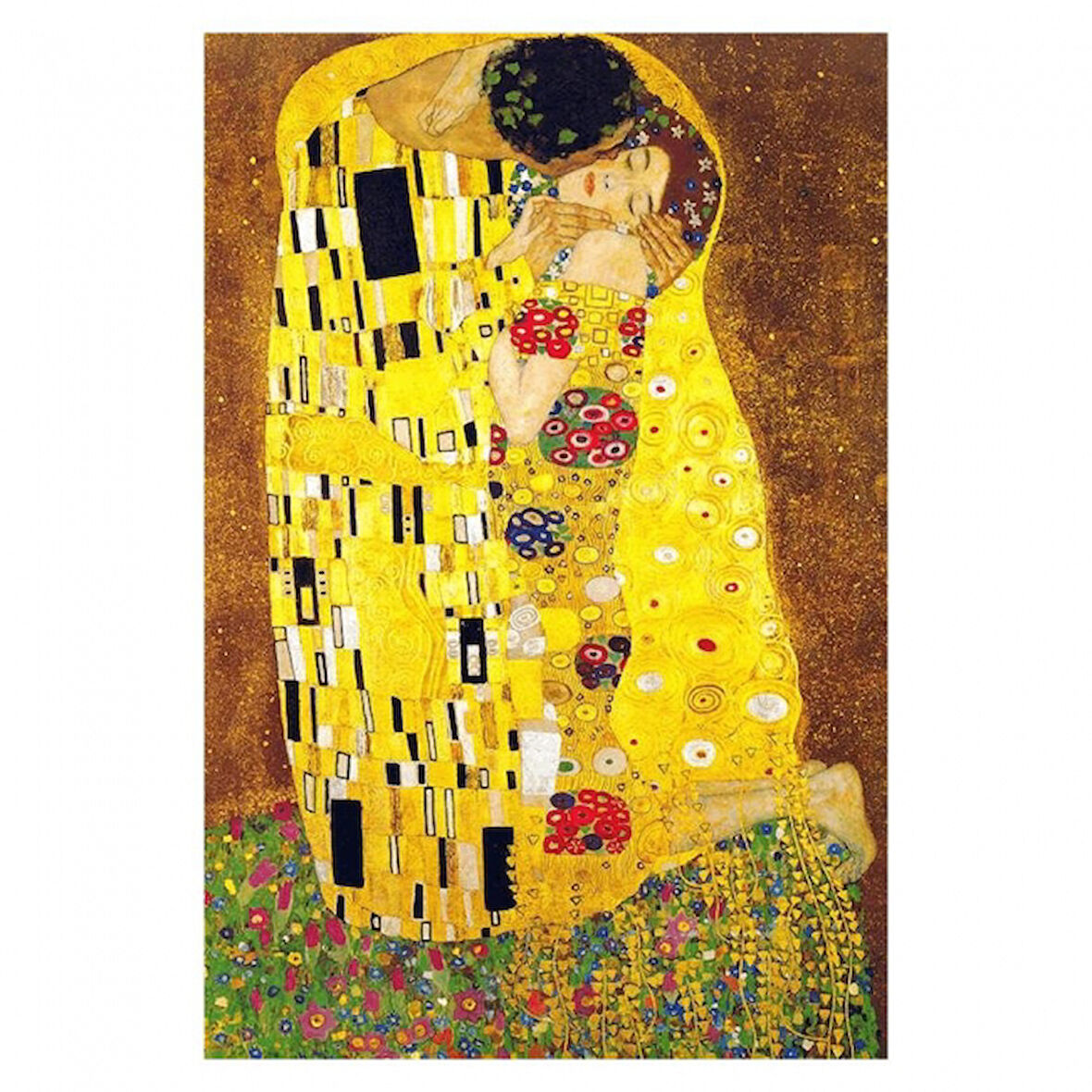 Canvas Öpücük Sayılarla Boyama Seti  Kasnaklı 40 x 50 cm