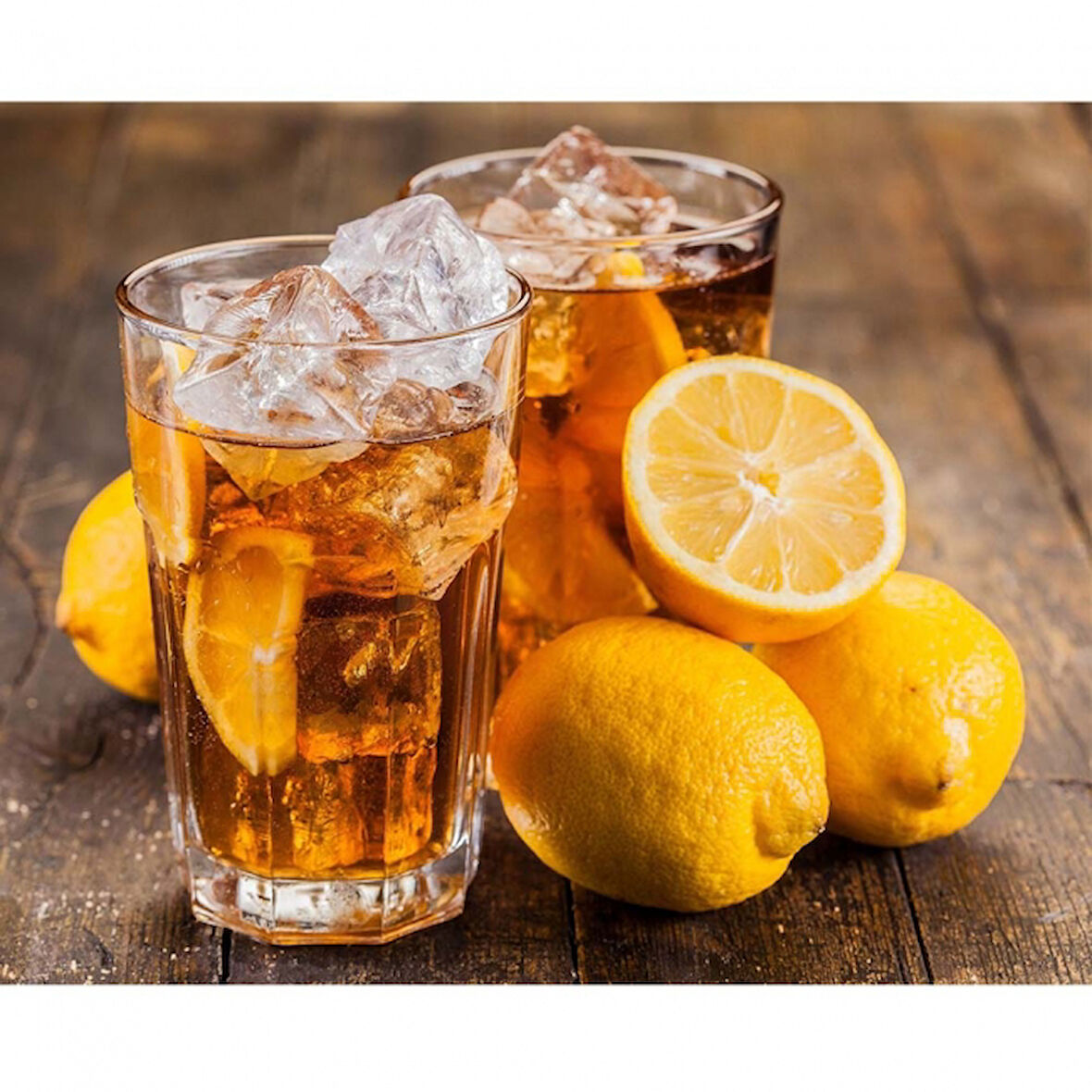 Canvas Limonata Sayılarla Boyama Seti  Kasnaklı 40 x 50 cm