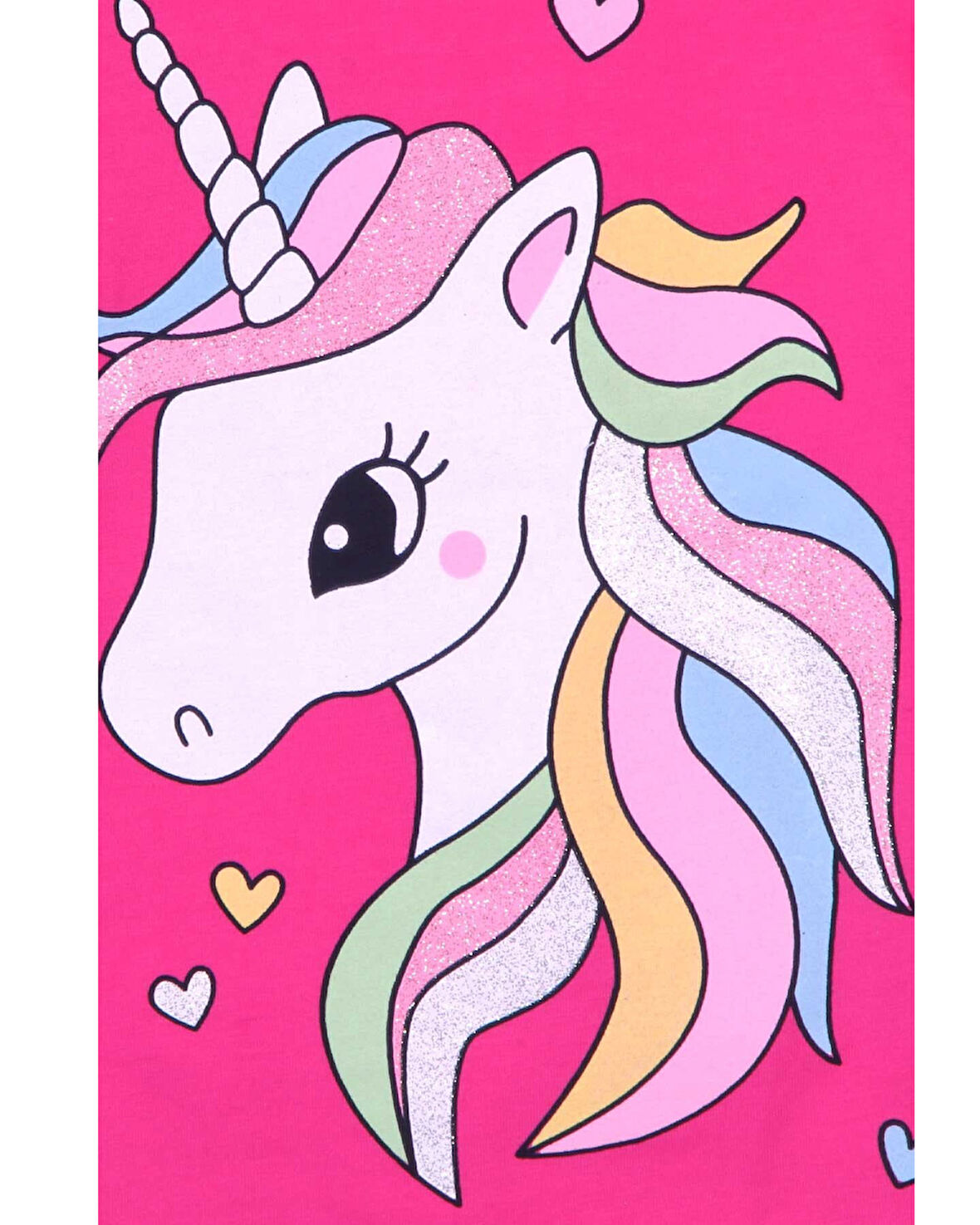 Canvas Çizgi Unicorn Sayılarla Boyama Seti Kasnaklı 40 x 50 cm