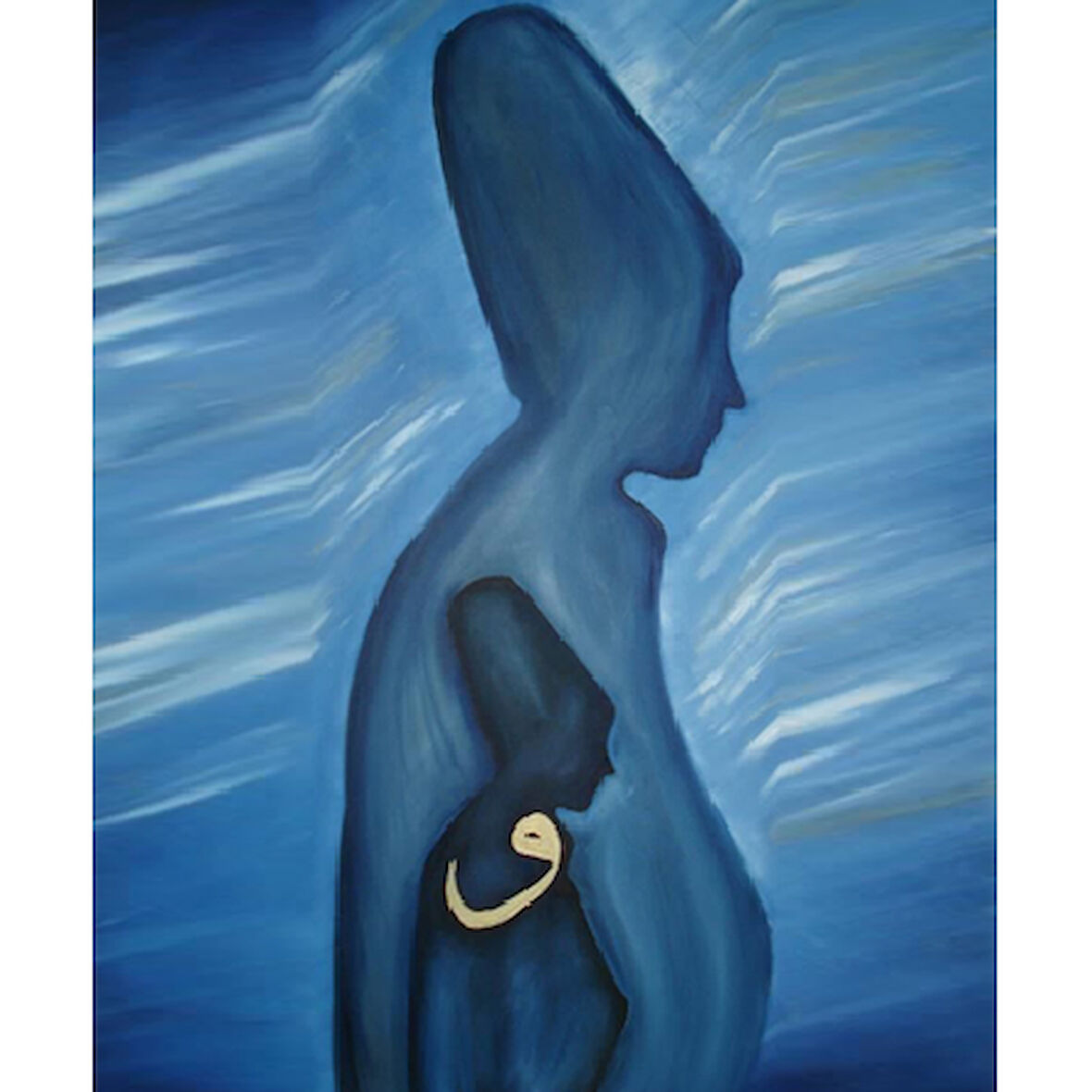 Canvas Mevlana 6 Sayılarla Boyama Seti  Kasnaklı 40 x 50 cm