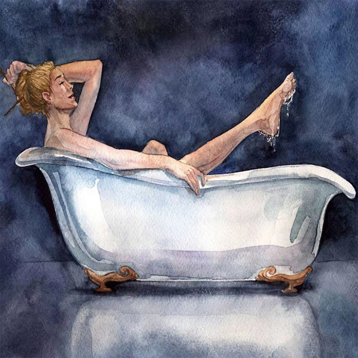 Canvas Küvet Keyfi Sayılarla Boyama Seti  Kasnaklı 40 x 50 cm