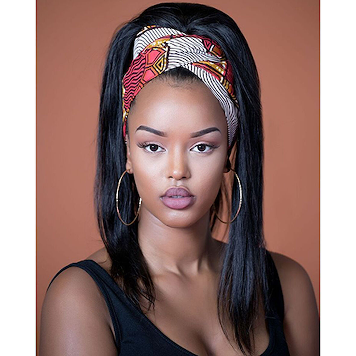 Canvas Afrikalı Zerafeti 2 Sayılarla Boyama Seti  Kasnaklı 40 x 50 cm