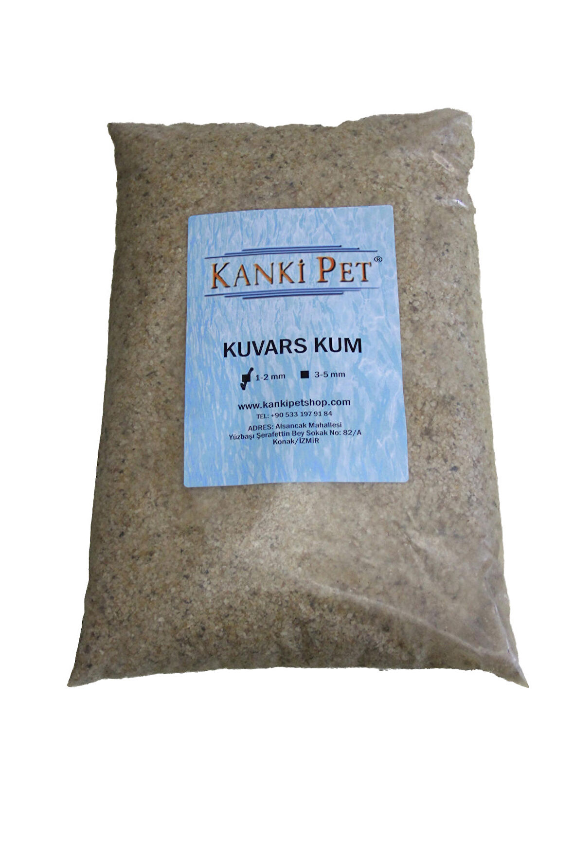 Kuvars kum ( 2-3 mm ) 10 kg