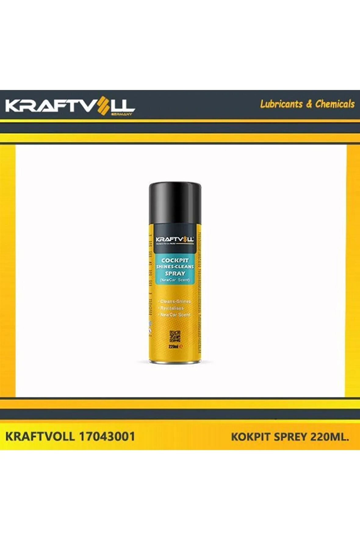 Torpido Parlatıcı Sılıkon Sprey 200ml. Kraftvoll-17043001