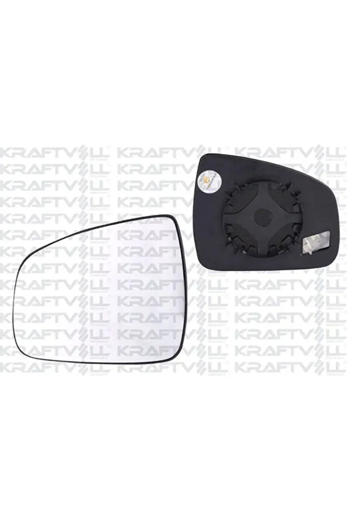 Dıs Dıkız Ayna Camı Elektrıklı Isıtmalı Convex Camlı Sol Logan Iı-sandero Iı 07-