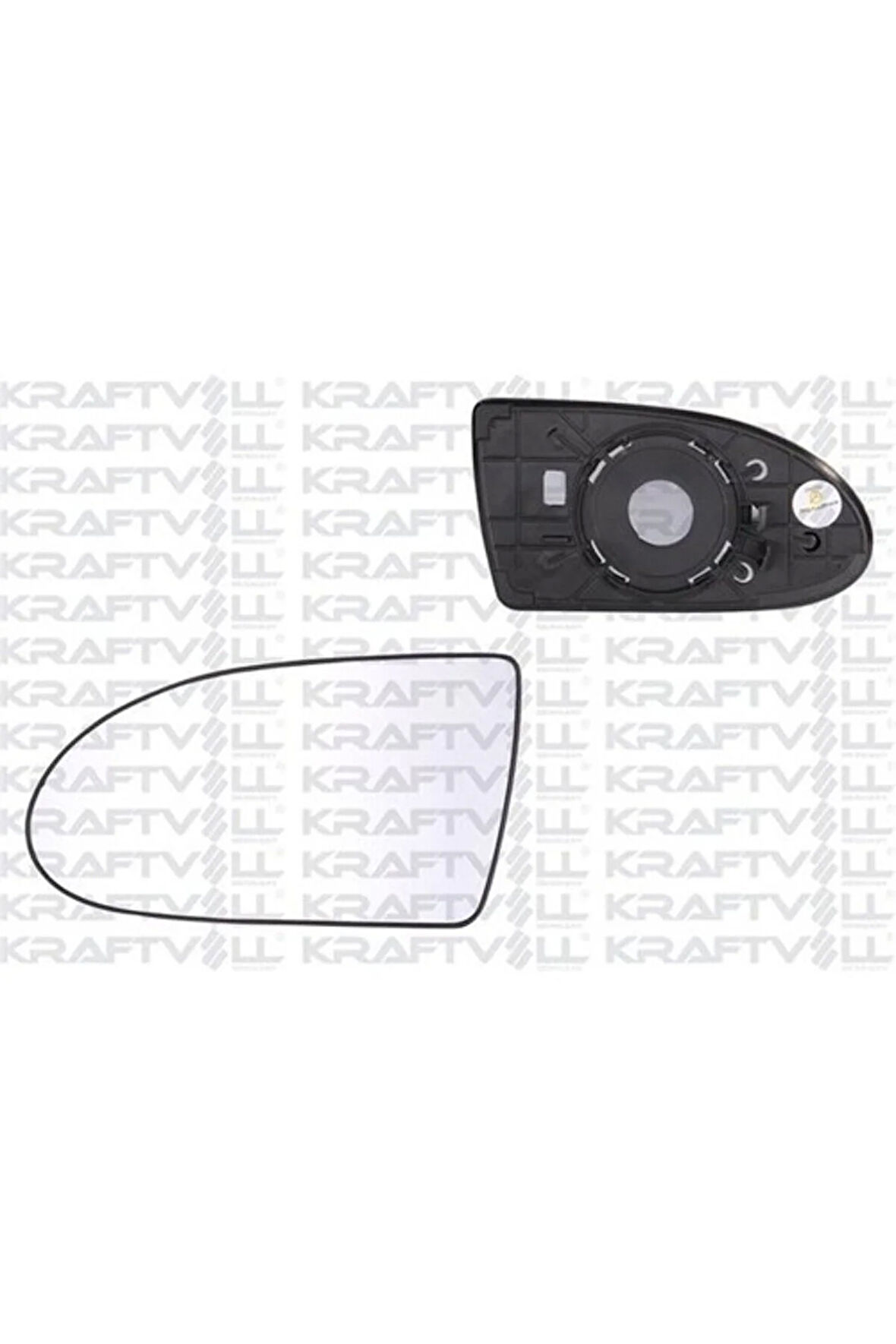 Dıs Dikiz Ayna Camı Mekanık Convex Camlı Sol Accent Era 05->10 Kraftvoll-09080073