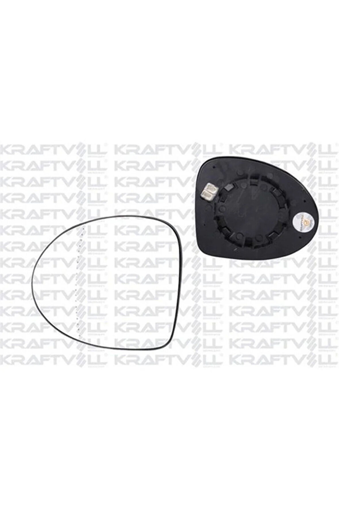 Dıs Dıkız Ayna Camı Elektrıklı Isıtmalı Asferık Camlı Sol Clıo Symbol 08->13