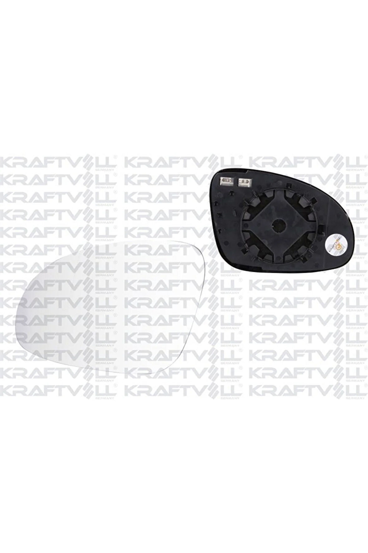 Dıs Dıkız Ayna Camı Elektırıklı Isıtmalı Sol Asferık Camlı Golf V-Jetta-Passat-Superb (02-09)