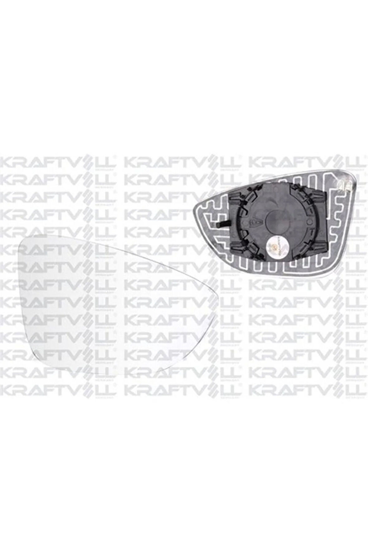 Dıs Dıkız Ayna Camı Elektırıklı Isıtmalı Sag Convex Camlı Passat (10->>)